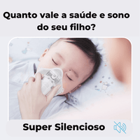 Inalador Nebulizador ZenLife - Modo Oscilatório e Ultrassônico
