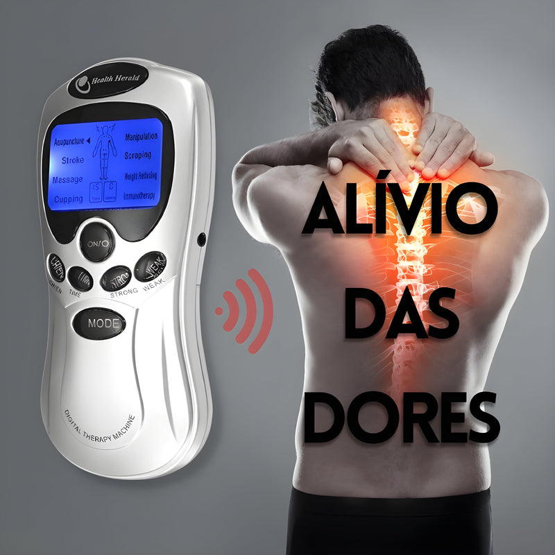 ShockFisio TENS - Aparelho de Fisioterapia Portátil (COMPRE AGORA MESMO E GANHE 5 BRINDES + FRETE GRÁTIS)