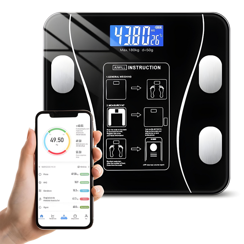 Balança SmartBody com Bioimpedância