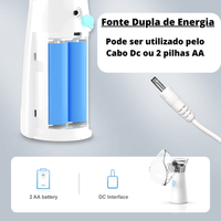 Inalador Nebulizador ZenLife - Modo Oscilatório e Ultrassônico