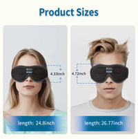 Mask For Sleep Headphones Bluetooth 3D Eye Mask Music Play Sleeping Headphones with Built-in HD Speaker
