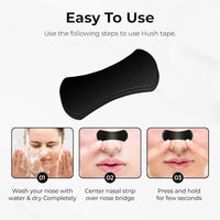 30/60PCS Breath Nasal Strips Relieve Nasal Congestion Anti-Snoring Nose Patches Good Sleeping Product Easier Sleep Aid Decive