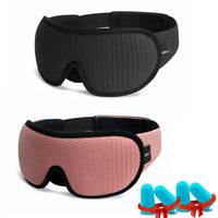 3D Sleep Eye Mask Soft Memory Foam Travel Blindfold Face Eyepatch for Sleeping Aid Comfortable Eye Shades Gift Improve Sleep Qua
