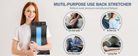 Back Stretcher for Back Pain Relief, Multi-Level Back Cracker Board, Lower and Upper Back Support for Herniated Disc