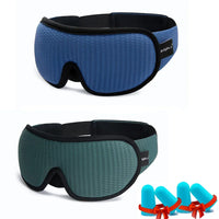 3D Sleep Eye Mask Soft Memory Foam Travel Blindfold Face Eyepatch for Sleeping Aid Comfortable Eye Shades Gift Improve Sleep Qua