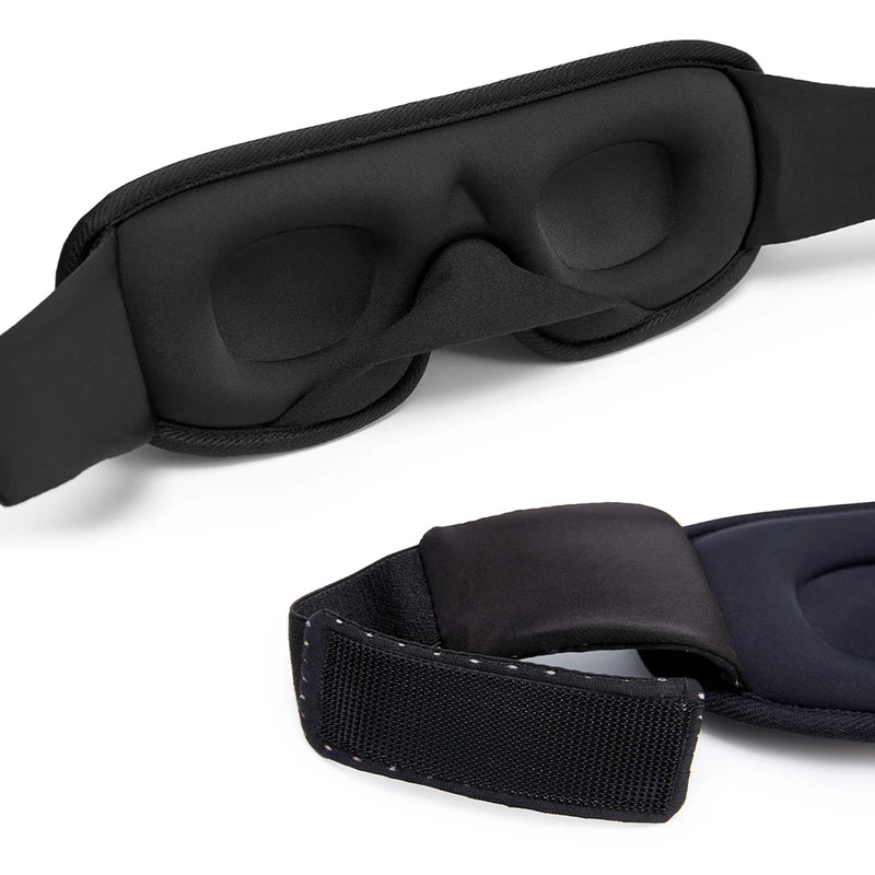 3D Sleep Eye Mask Soft Memory Foam Travel Blindfold Face Eyepatch for Sleeping Aid Comfortable Eye Shades Gift Improve Sleep Qua