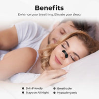 30/60PCS Breath Nasal Strips Relieve Nasal Congestion Anti-Snoring Nose Patches Good Sleeping Product Easier Sleep Aid Decive