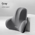 2024 Memory Foam Car Neck Pillow Protective Lumbar Back Support Breathable Car Headrest Cushion Relieve Stress Car Seat Pillow