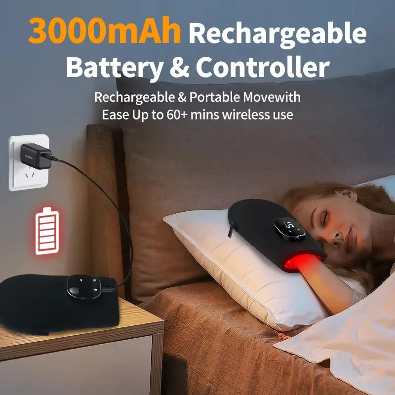 LuvaThera™ – Terapia de Luz Vermelha e Infravermelha + Par de Luvas de Compressão de Brinde!