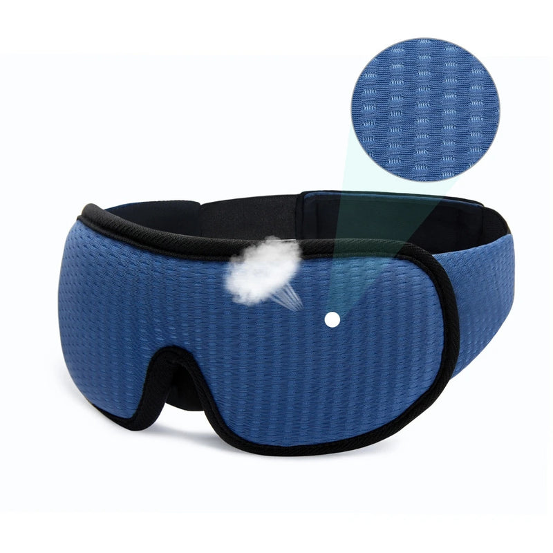 3D Sleep Eye Mask Soft Memory Foam Travel Blindfold Face Eyepatch for Sleeping Aid Comfortable Eye Shades Gift Improve Sleep Qua