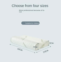 Long Pillow Memory Foam Bedding Pillow Neck Protection Slow Rebound Shaped Maternity Pillow For Sleeping Orthopedic Pillows