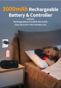 LuvaThera™ – Terapia de Luz Vermelha e Infravermelha + Par de Luvas de Compressão de Brinde!