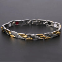 Ímãs de energia na moda pulseira para homens pulseiras de emagrecimento torcid