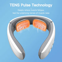 Neck Shoulder Massager Deep Tissue Shiatsu Back Cervical Massage Machine Bionic Heated Fatigue Relief Relax Muscle ﻿3-Level ﻿