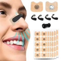 5/15/30days Magnetic Nasal Dilator Starter Kits Increase Air Intake Improve Sleeping Reduce Snoring Breathing Refill Nose Clip
