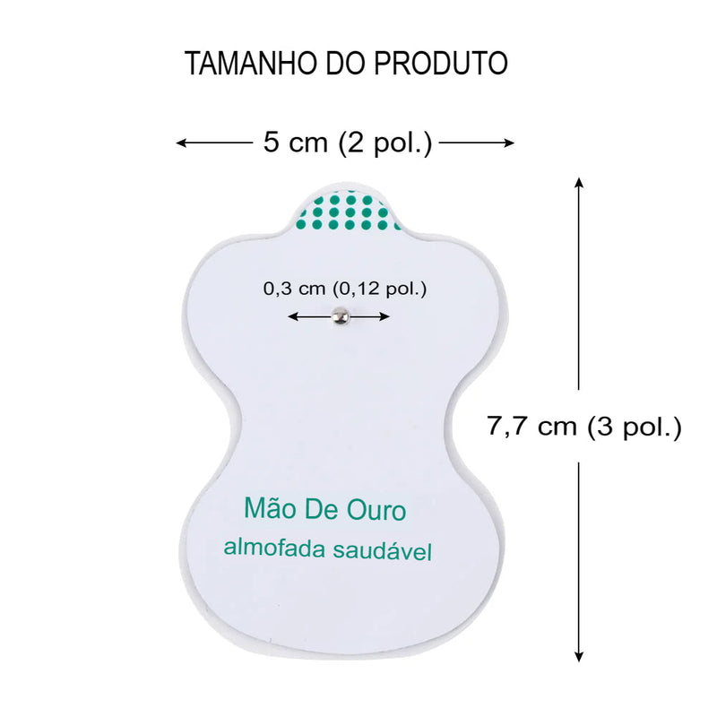Almofadas de Eletrodos Adesivo Para Terapia