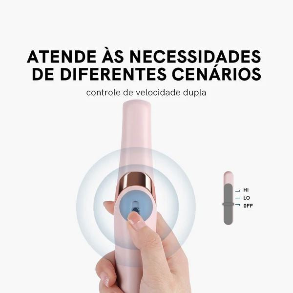 Lixa Elétrica para Calos e Rachaduras - BeautyFeet©️