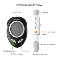 Medidor de Glicose - Diabetes