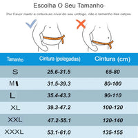 Cinta lombar LUMAFLEX™ - Flexibilidade e suporte onde você mais precisa.