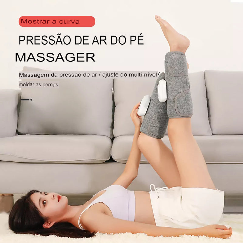 Massageador De Compressão Para Pernas - ZenLife.