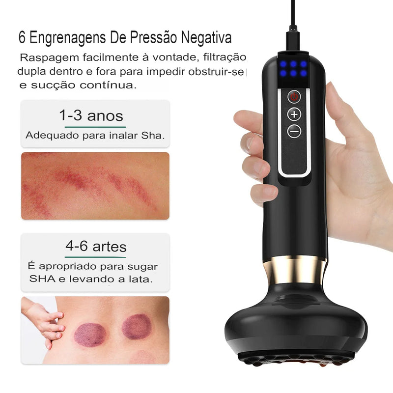 Massageador e Ventosaterapia Inteligente - ZenLive