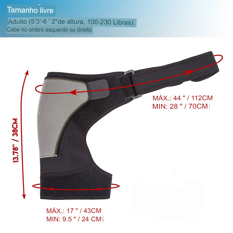 Suporte Ajustável para Ombro - ZenLif.