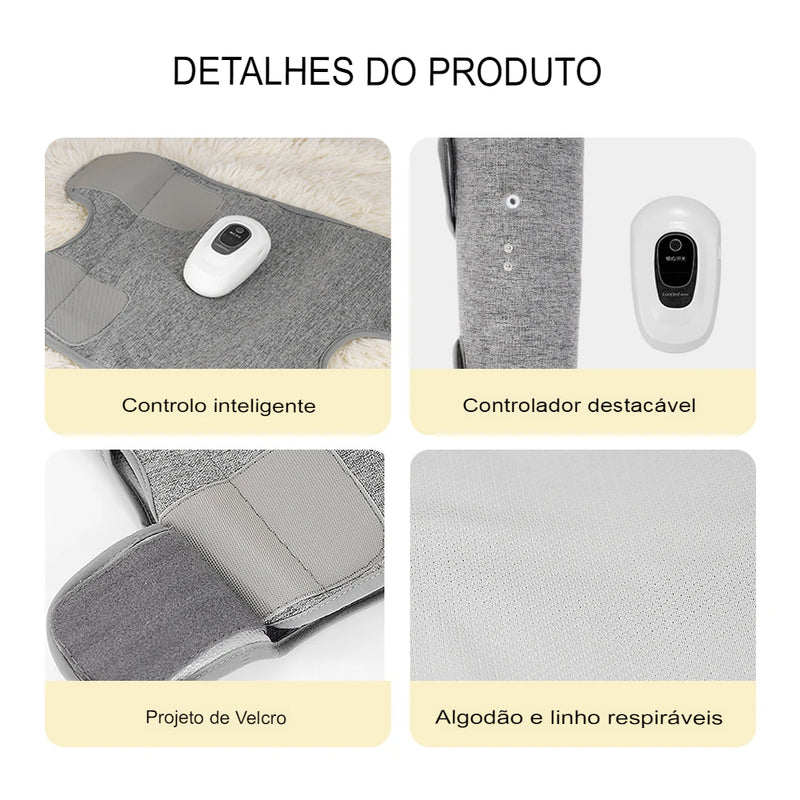 Massageador De Compressão Para Pernas - ZenLife.
