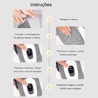 Massageador De Compressão Para Pernas - ZenLife.