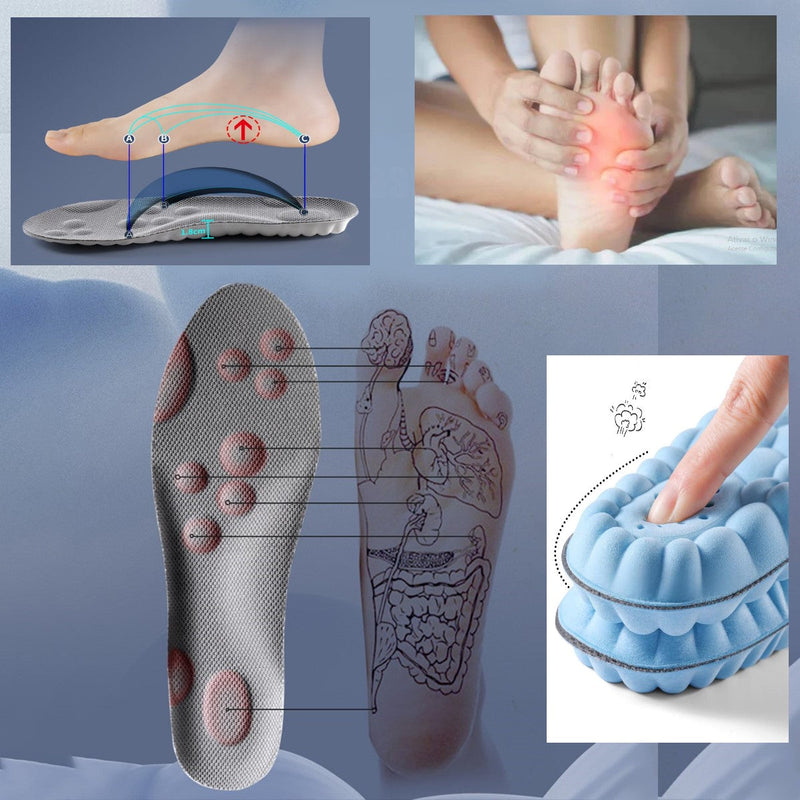 Palmilha Ortopédica CONFORT 4D - ZenLife (Compre 1 par LEVE 2 pares) + Frete Gratis